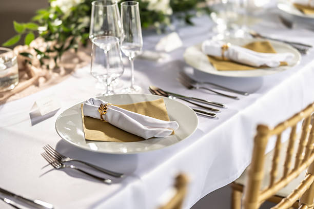 3. Formal Table Setting for Client Meetings and Professional Dining