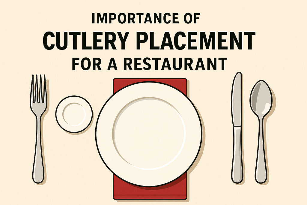 Why Proper Placement of Cutlery Matters for Your Restaurant